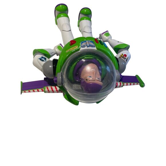 Disney Pixar Toy Story Buzz Lightyear Talking Action Figure 12” Lights Moves - Picture 10 of 10